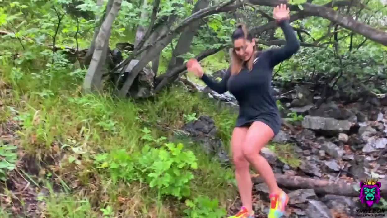 Wet and Slippery Fucking In A Storm