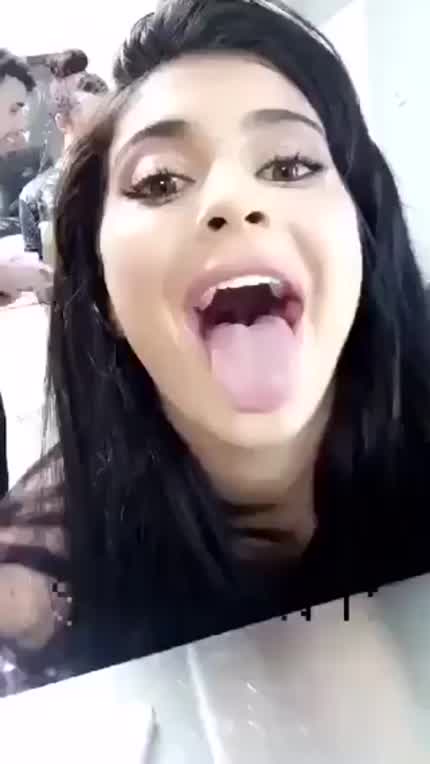 Kylie being naughty