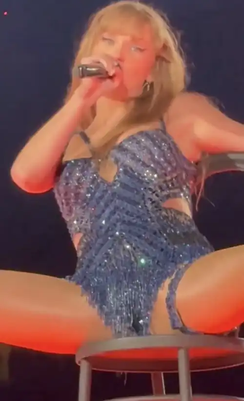 Taylor Swift probably has a big clitoris, and Her vagina probably isn’t completely bald. I think Taylor likes to keep a landing strip down there.