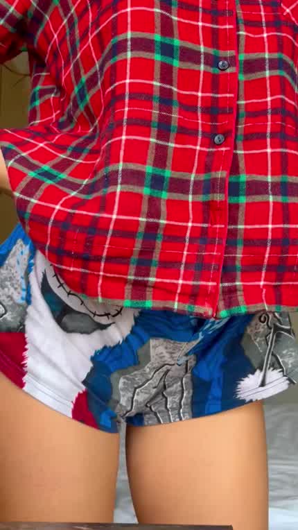 comfortable pajamas to move my shorts aside and use me <3