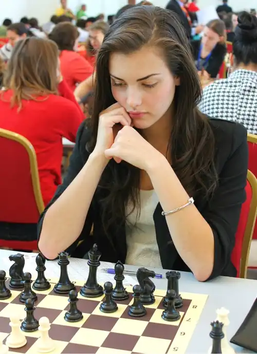 Alexandra Botez, one of Canada's top female chess players