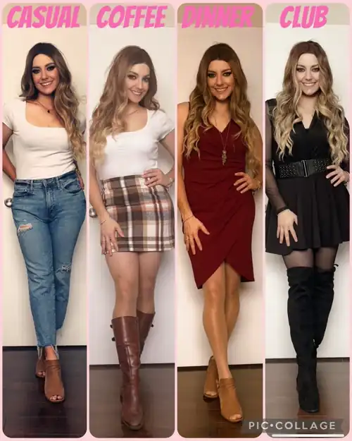 Some of my different styles 😁 Which one catches your eye??