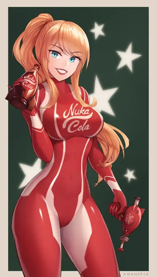 Nuka-cola Samus (OC)