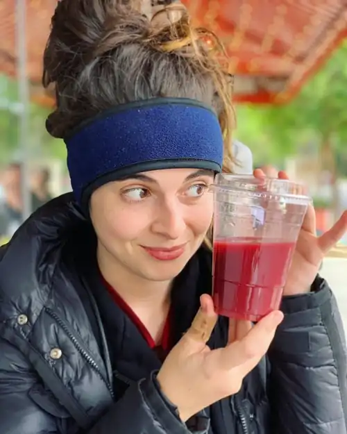 Glass Of Blood Orange Juice