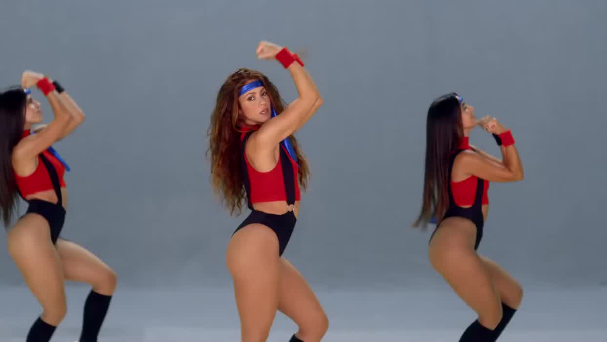 You're looking for a girl like Shakira.