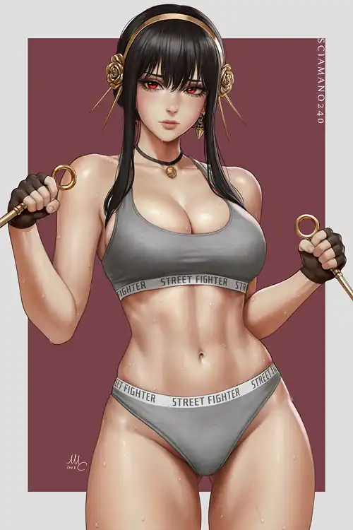 Yor Forger x Street Fighter [Spy x Family]
