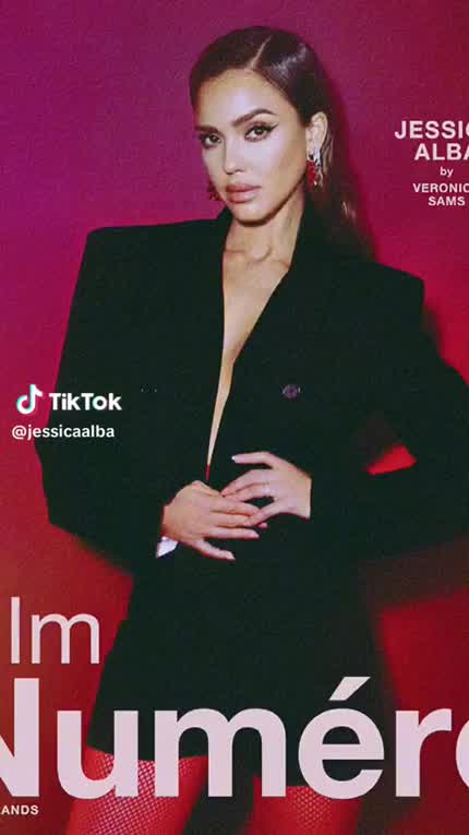 Jessica Alba Recent TikTok
