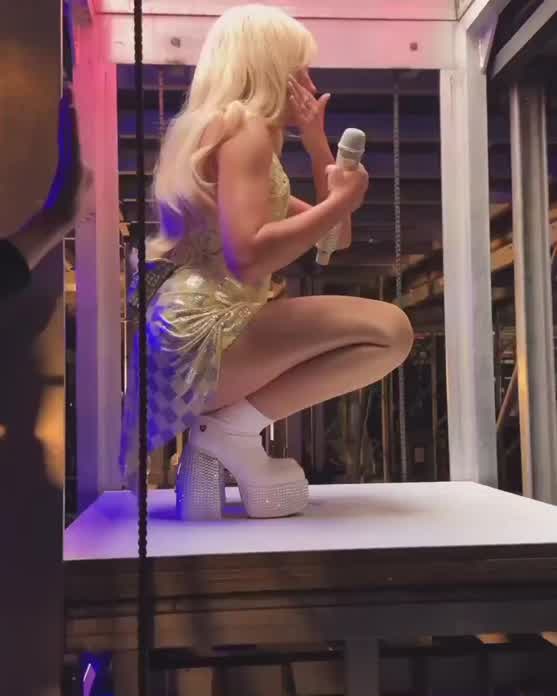 Before performing on stage for Summertime Ball at Wembley Stadium | June 2024