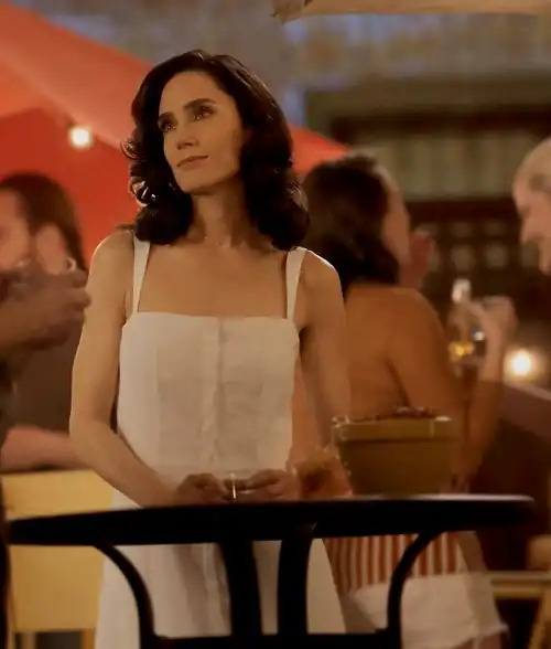Jennifer Connelly as Daniela Vargas Dessen in "Dark Matter" (2024) during S1E7, "In the Fires of Dead Stars".