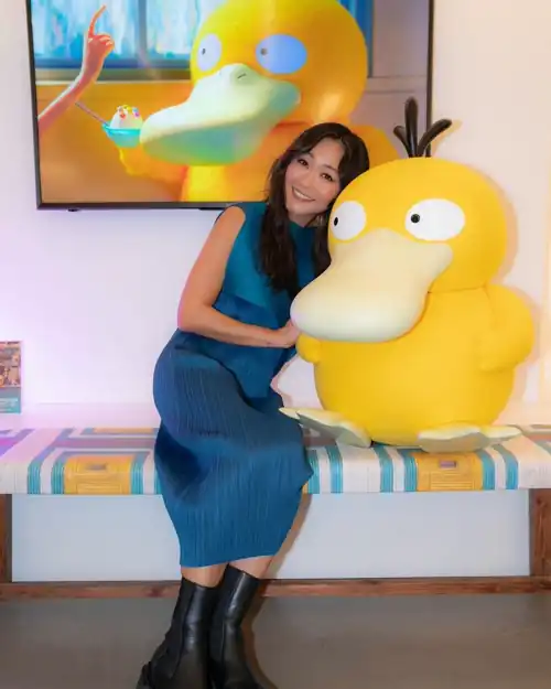 A Picture of Karen with a Psyduck