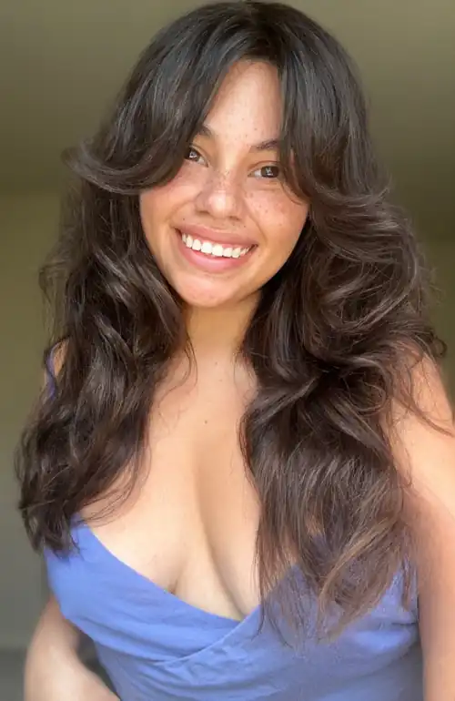 Farrah Fawcett inspired 