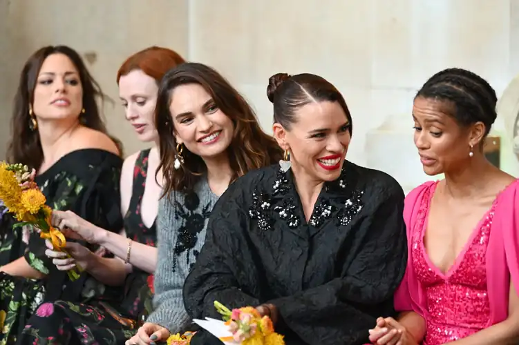 Attending an Erdem fashion show, Sept 17 2023