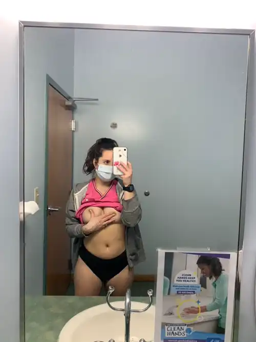 would you feel up your vet tech?