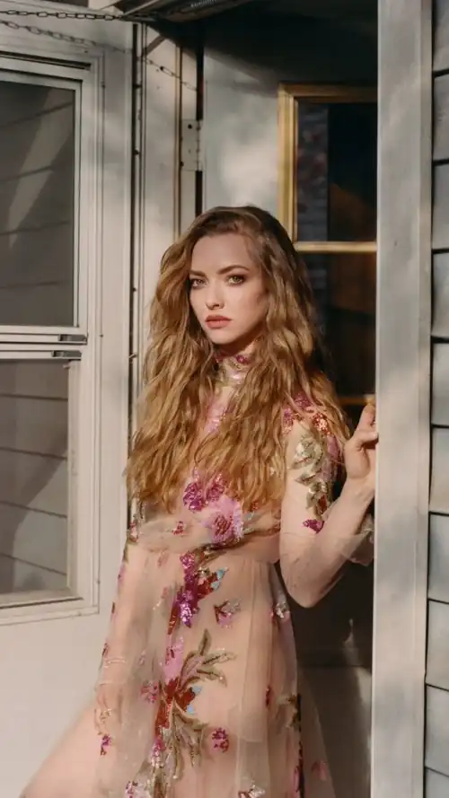 Amanda standing in a doorway