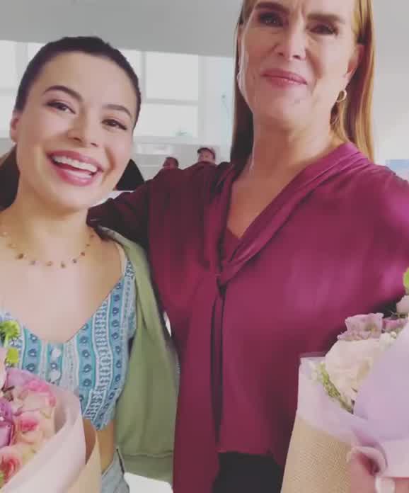 With Brooke Shields May 2023