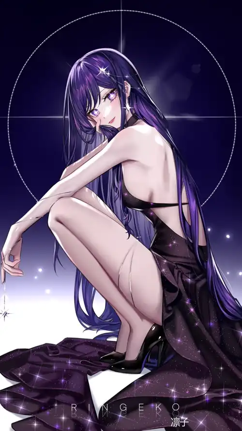 "Party Dress" Ai Hoshino [Oshi no Ko] (2250x4000)