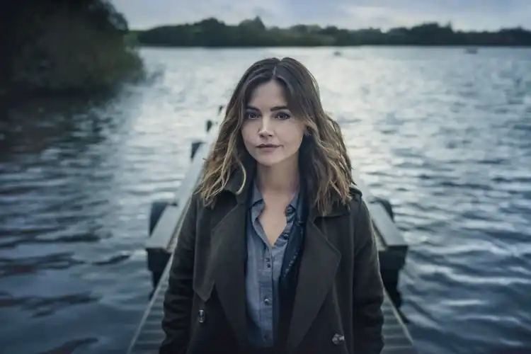 First look at Jenna Coleman as Ember Manning in her new show, The Jetty!