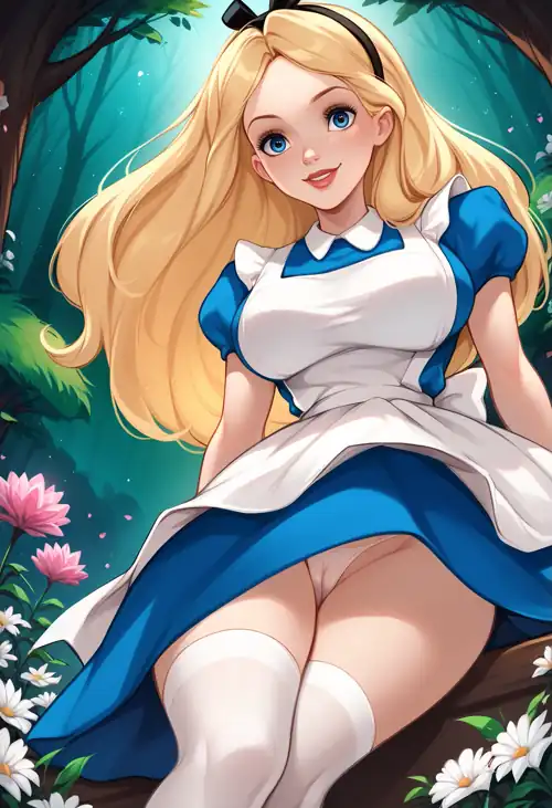 Adventure Time. [Alice] (AI)