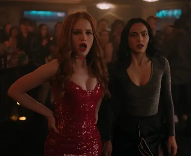 Madelaine Petsch and Camila Mendes shocked