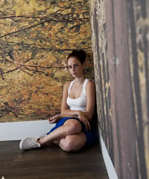 In the corner