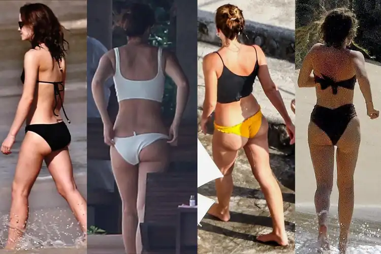 Emma Watson bikini ass