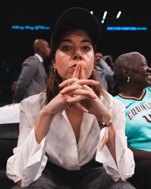 Supporting New York Liberty at the Barclays Center, Oct 15