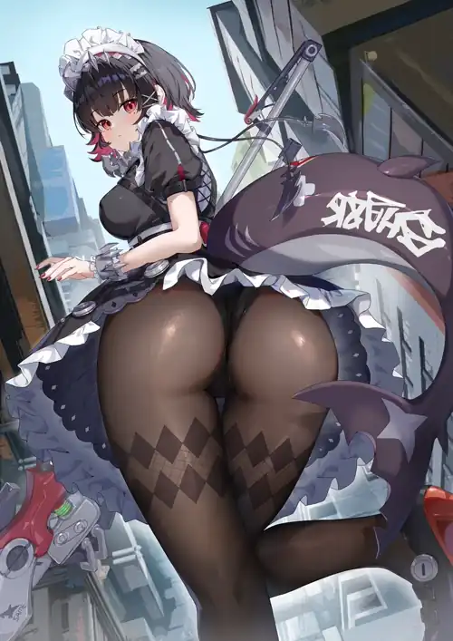 Ellen joe seen from behind