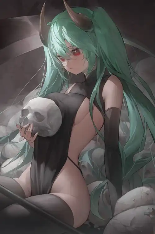 Grim reaper is hot