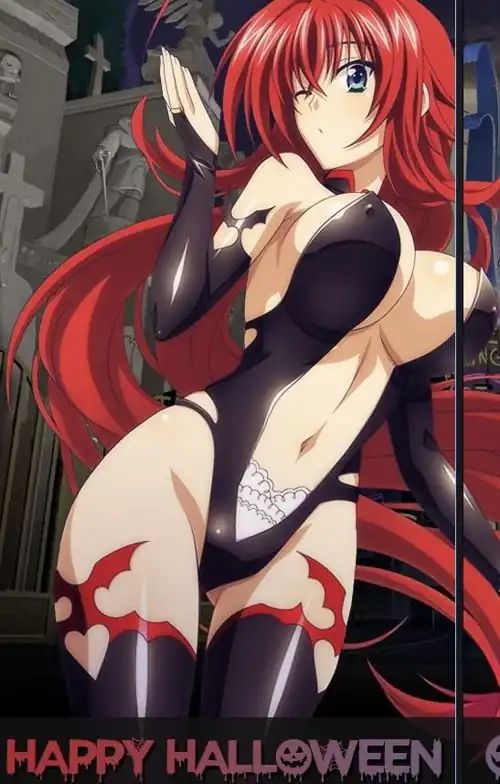 sexy halloween rias