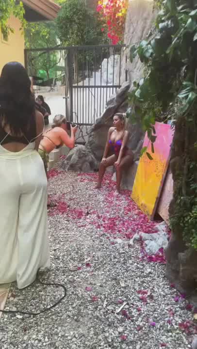 Selena at a Photoshoot