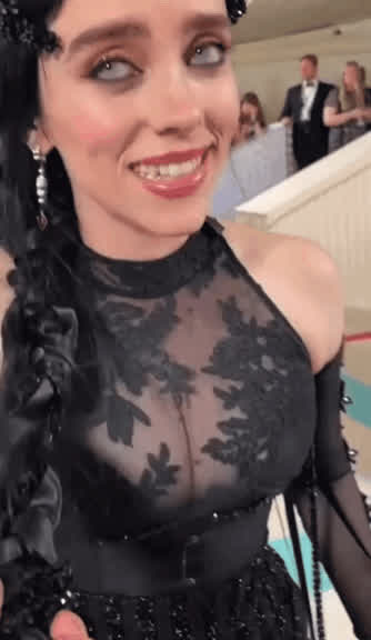 My eyes are up here!