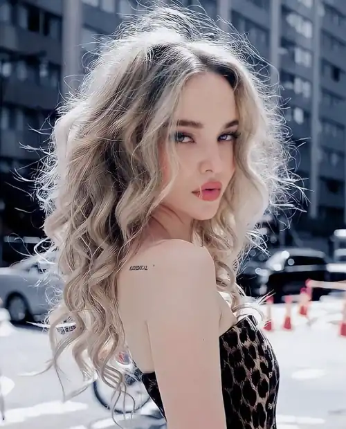 Dove in leopard print