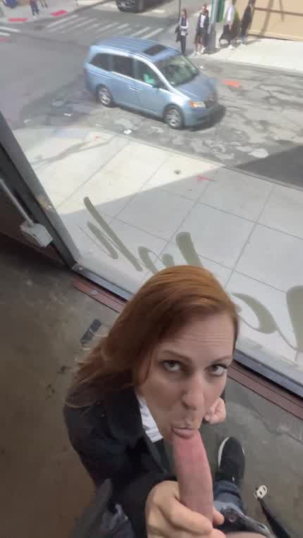 I hope you all enjoy my very public NYC cumwalk!