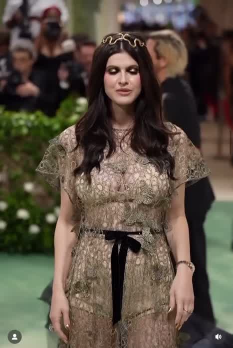 At the Met Gala from EFFY Jewelry’s Instagram May 2024