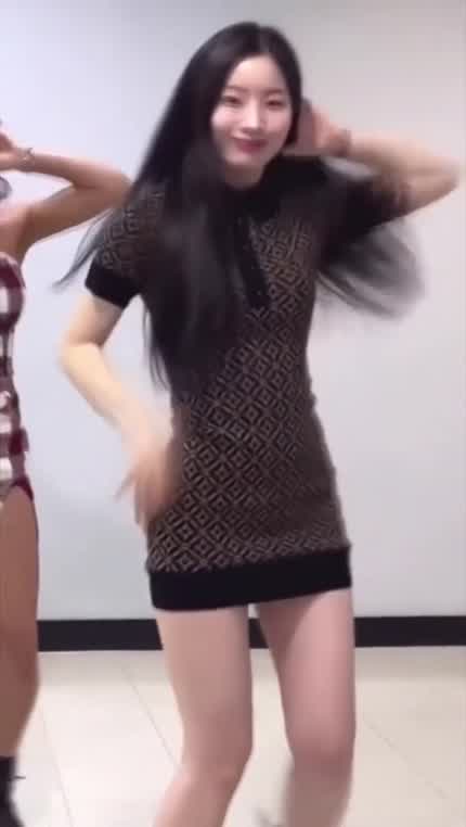 twice dahyun - sexy tight dress