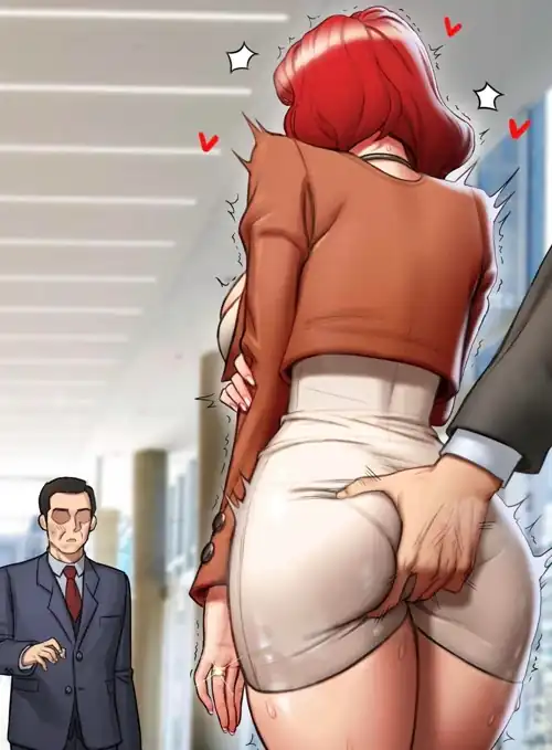 H_h_hey stop it people are watching!~