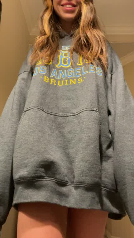 Just want to share what’s under my sweater