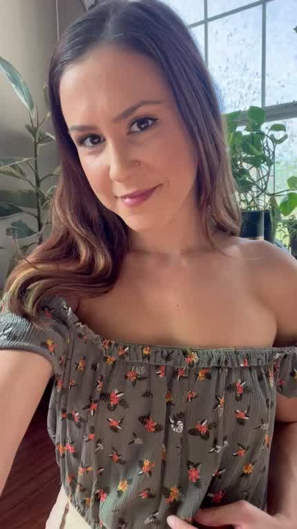 Liv wants to know if you guys would suck on her small tits