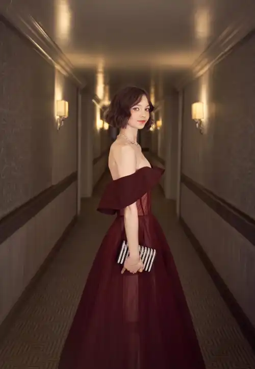 Emma in a Pretty Dress