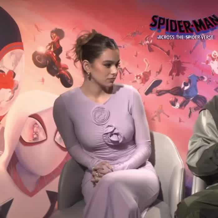 Looking the prettiest doing press for SpiderVerse, May 2023
