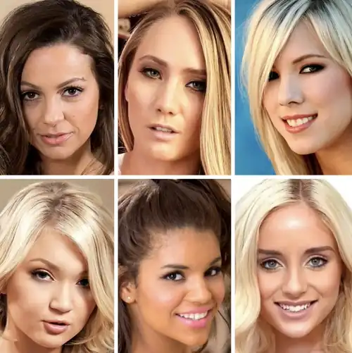 Face Battle (part 9): Abigail Mac vs AJ Applegate vs Bibi Jones vs Dakota Skye vs Gabriella Ford vs Naomi Woods