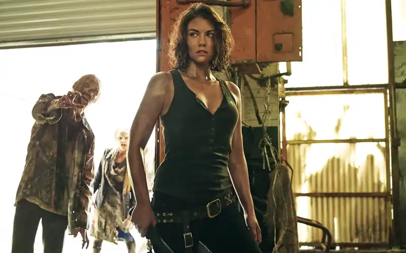 As Maggie in "The Walking Dead"