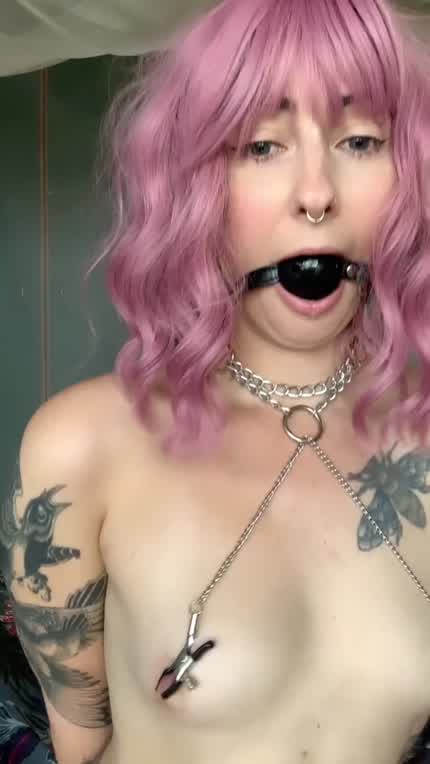 Do I look cuter while gagged?