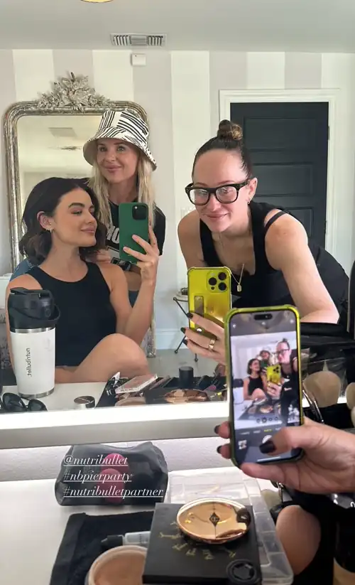 Mirror selfie, getting ready | IG story 8/9/24