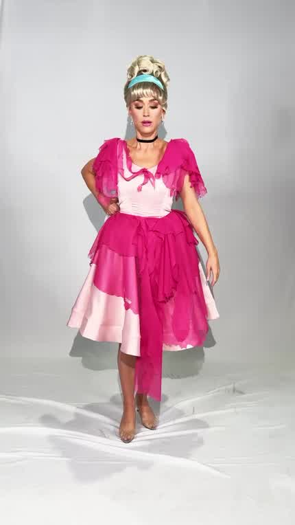 Dressed as Cinderella for American Idol | IG Post 12th May 2024 