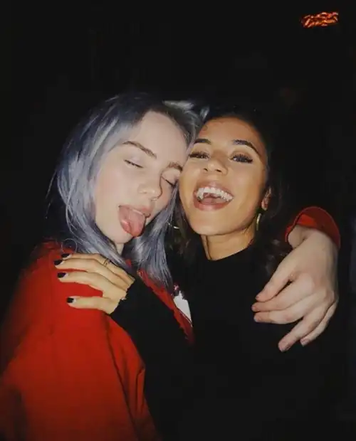 Billie and friend 👅