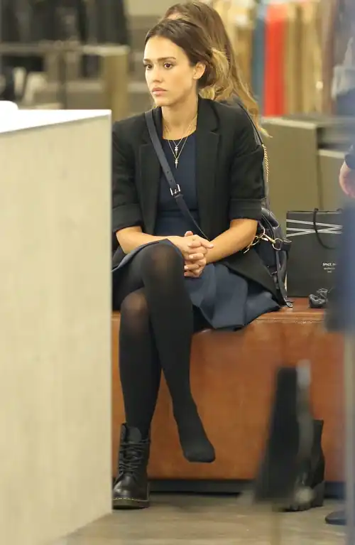 black tights