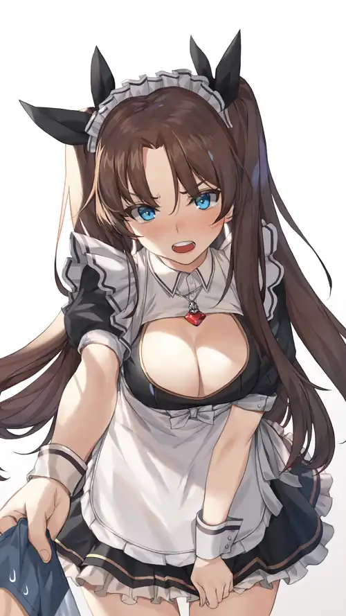 "Maid" Rin Tohsaka💘🌹[Fate/Stay Night] (2250x4000)