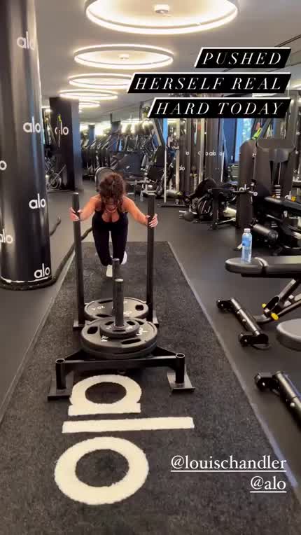 Pushing herself hard 6/27/2023