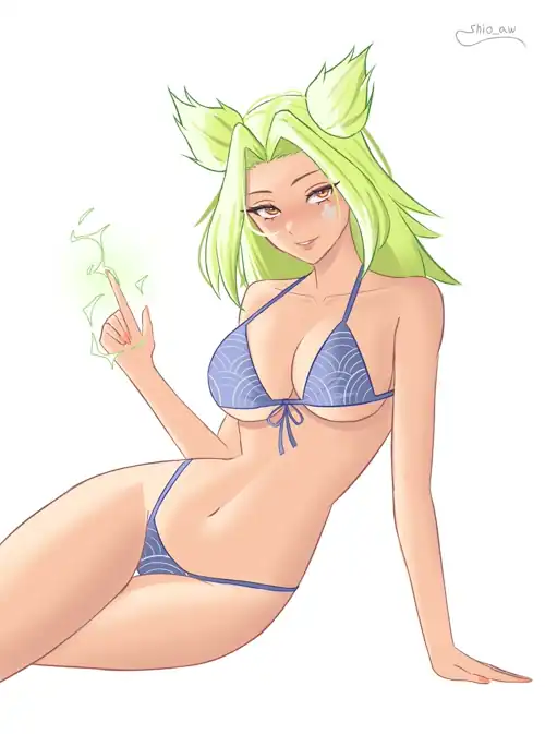 Zeri in her new lingerie (Shio Aw)